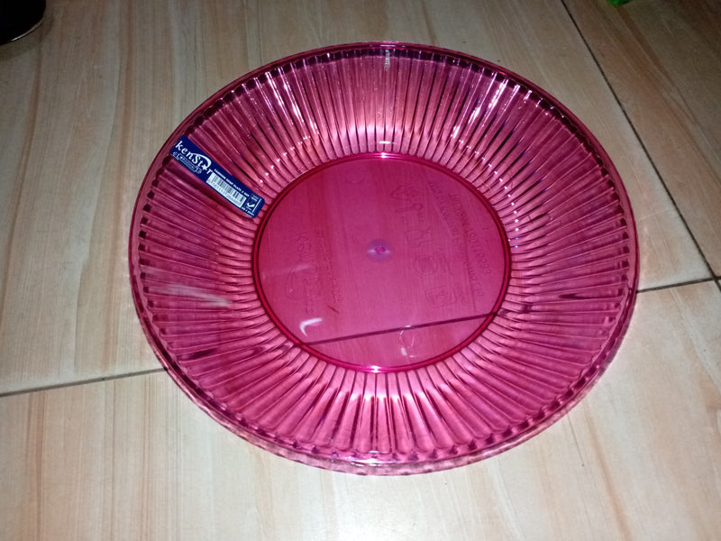 Round plastic 12pc