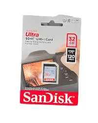 SAN DISK Urtra Fast For Better Pictures And Full HD Video 32GB Murukali.com