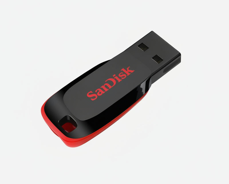 SANDISK Cruzer Blade USB Flash Drive - 8GB