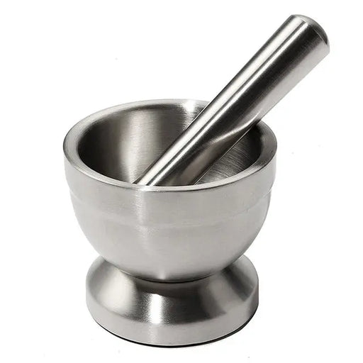 STAINLESS STEEL 304 MORTAR AND PESTLE murukali.com