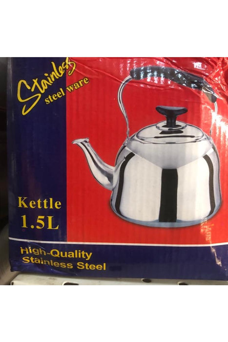 STAINLESS STEEL WARE KETTLE 1.5L murukali.com