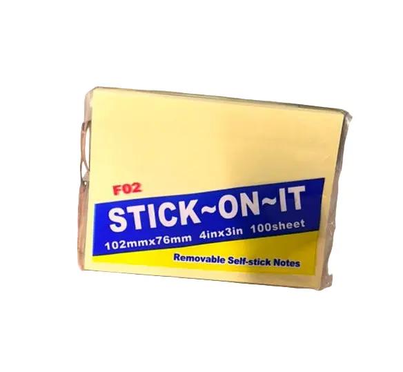 STICK-ON-IT Removable Self-stick Notes Murukali.com