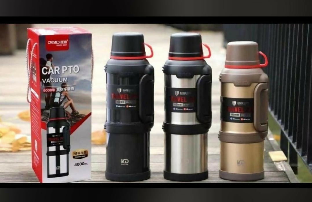 Large Capacity Vacuum Insulated Travel Flask 3L