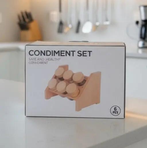 Safe & Healthy Condiment Set 6pcs Murukali.com