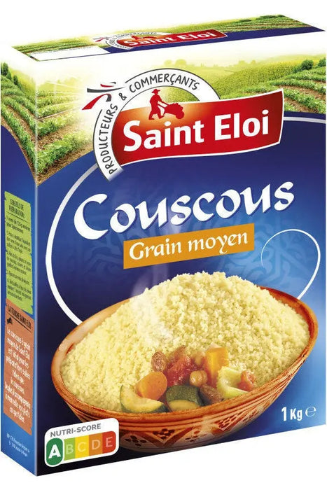 Saint Eloi Couscous Grain Moyen 1kg murukali.com