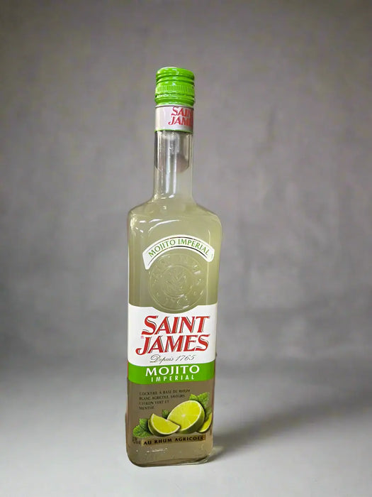 Saint James Mojito Imperial - 750ml Premium Rum Cocktail Base (40% ABV) Murukali.com