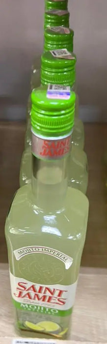Saint James Mojito Imperial - 750ml Premium Rum Cocktail Base (40% ABV) Murukali.com
