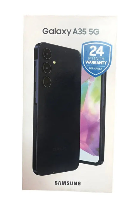 Samsung Galaxy A35 5G Memory: 256Gb Ram: 8Gb Camera: 50Mp Sim -A 356E/Ds(Dual Sim) murukali.com