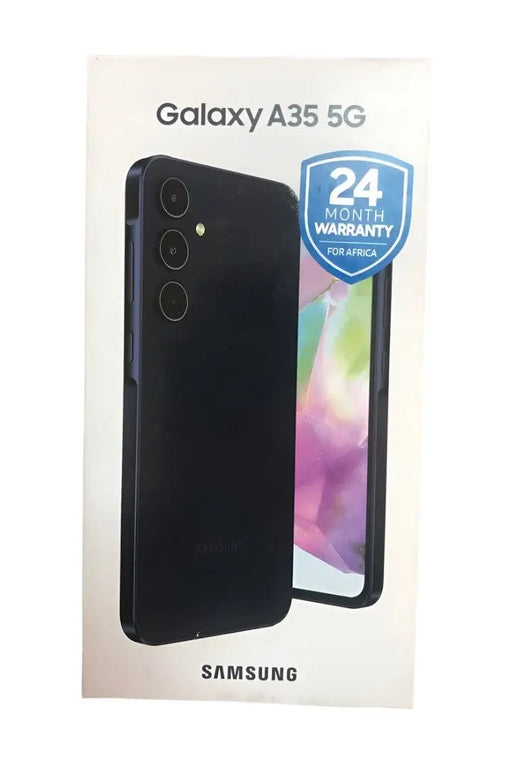 Samsung Galaxy A35 5G Memory: 256Gb Ram: 8Gb Camera: 50Mp Sim -A 356E/Ds(Dual Sim) murukali.com