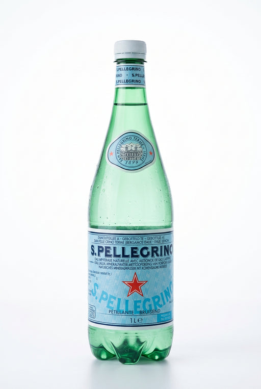 San Pellegrino Sparkling Mineral Water – 1L Glass Bottle Murukali.com