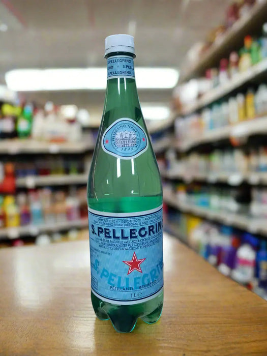 San Pellegrino Sparkling Mineral Water – 1L Glass Bottle Murukali.com