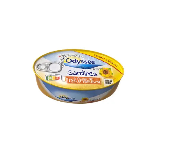 Sardines à l'huile de tournesol 230g Murukali.com