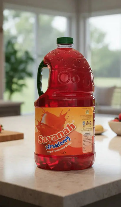Savanah Strawberry Fruit Drink 5L