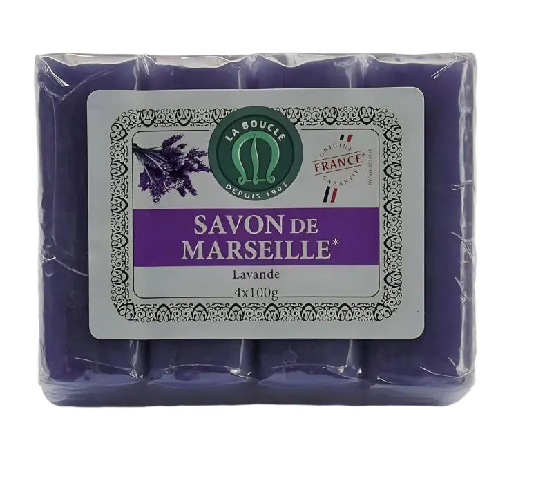 Savon de Marseille Lavande 4 x 100 gr Murukali.com