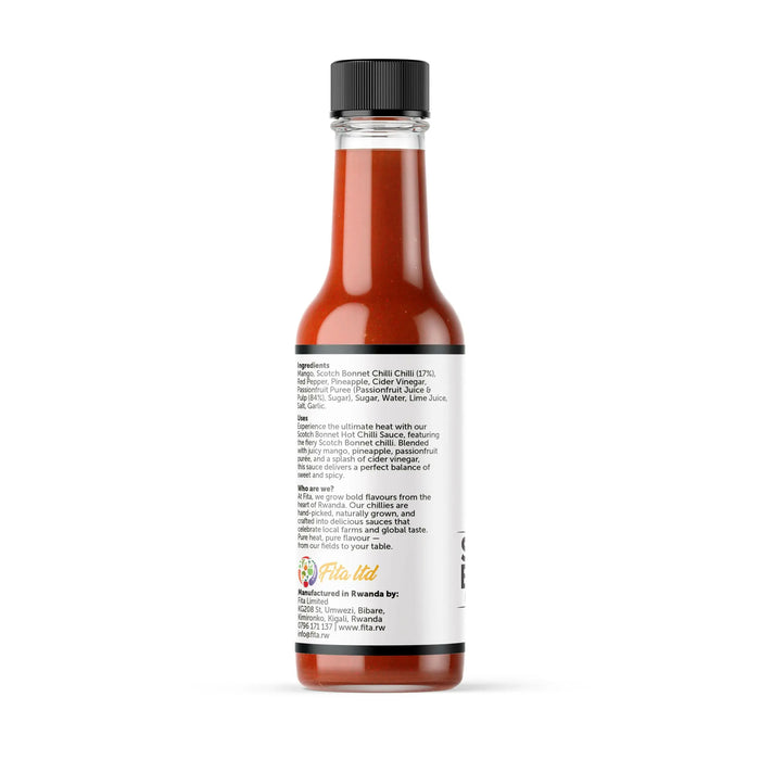 Scotch Bonnet Hot Chilli Sauce | 150ml | Heat That Hits Different Fita Limited