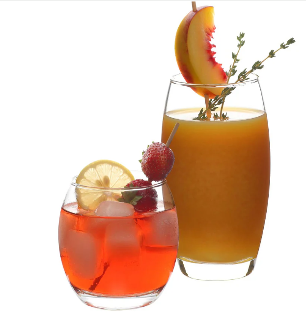 LAV  12-Piece Drinking Glasses Set, 17.25 & 13.75 oz