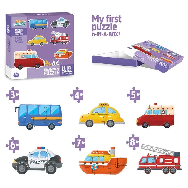 6 In A Box Transport Puzzle