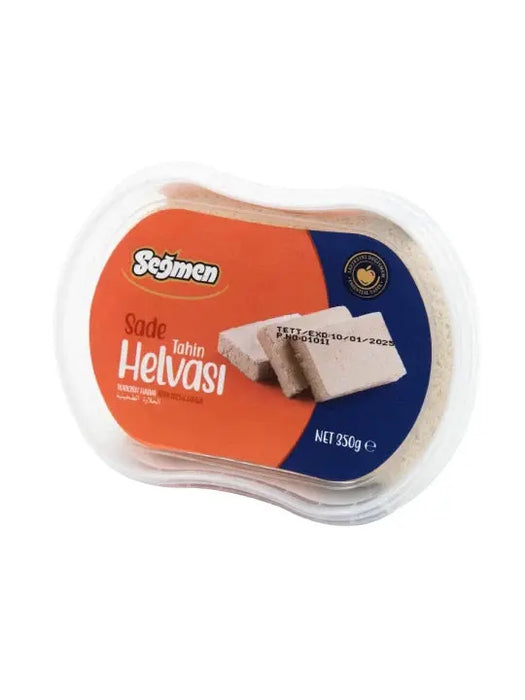 Seğmen Sade Tahin Helvası Kutu 350g murukali.com
