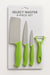 Select Master 4-Piece Kitchen Knife Set – Green Handle Essentials Murukali.com