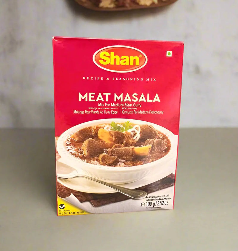 Shan Meat Masala Recipe & Seasoning Mix 100g Murukali.com