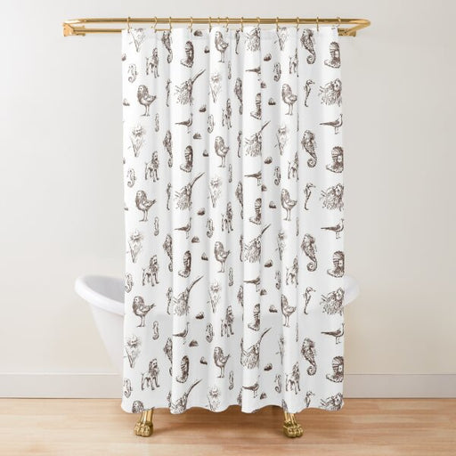Shower Curtain 180*180cm murukali.com