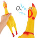 Shrilling Chicken Rubber Toy – Squeezing Sound Is Heard Toy For Kids Pets Dogs Murukali.com