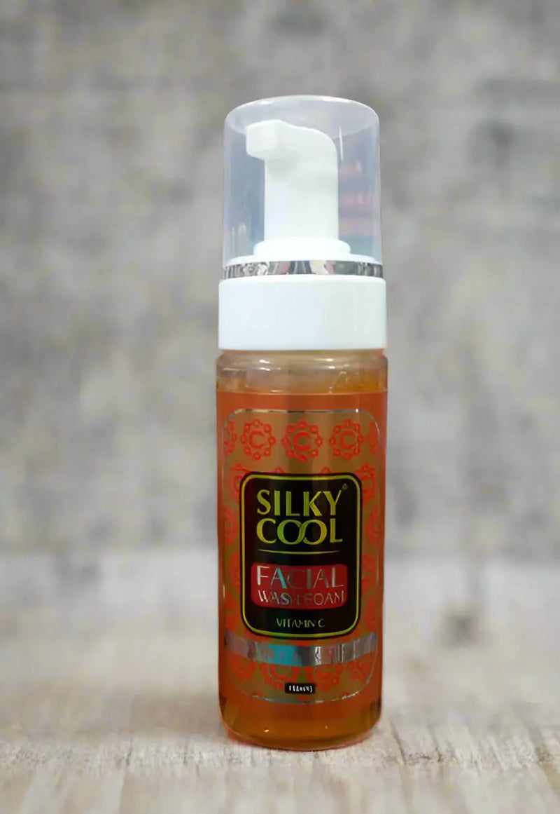 Silky Cool Vitamin C Facial Wash Foam 150ml Murukali.com
