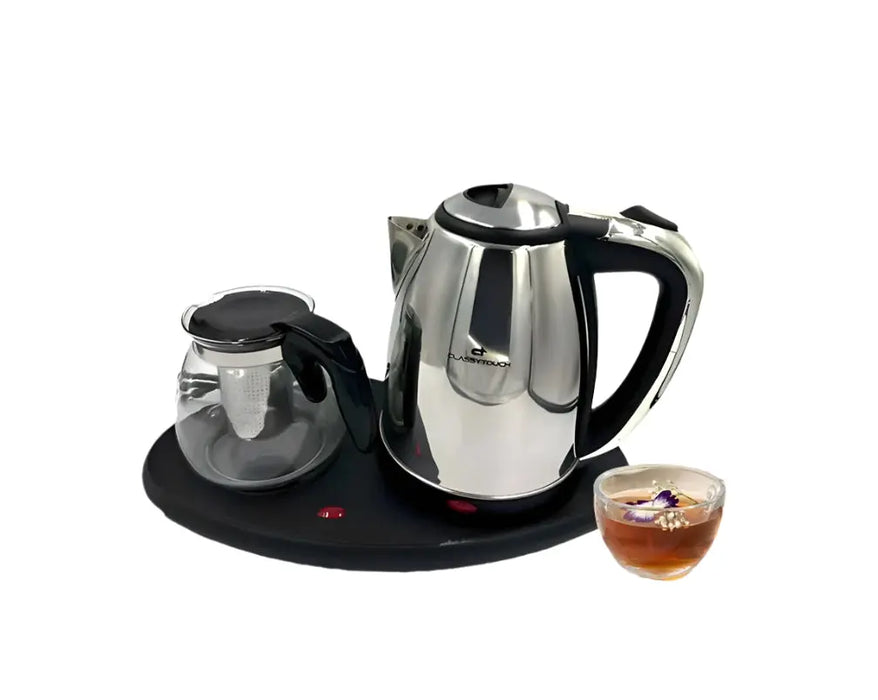 Silver Love 2in1 Tea/Coffee Kettle – SC-266 Murukali.com
