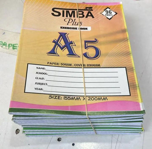 Simba Plus Exercise Notebook Page 96 Murukali.com