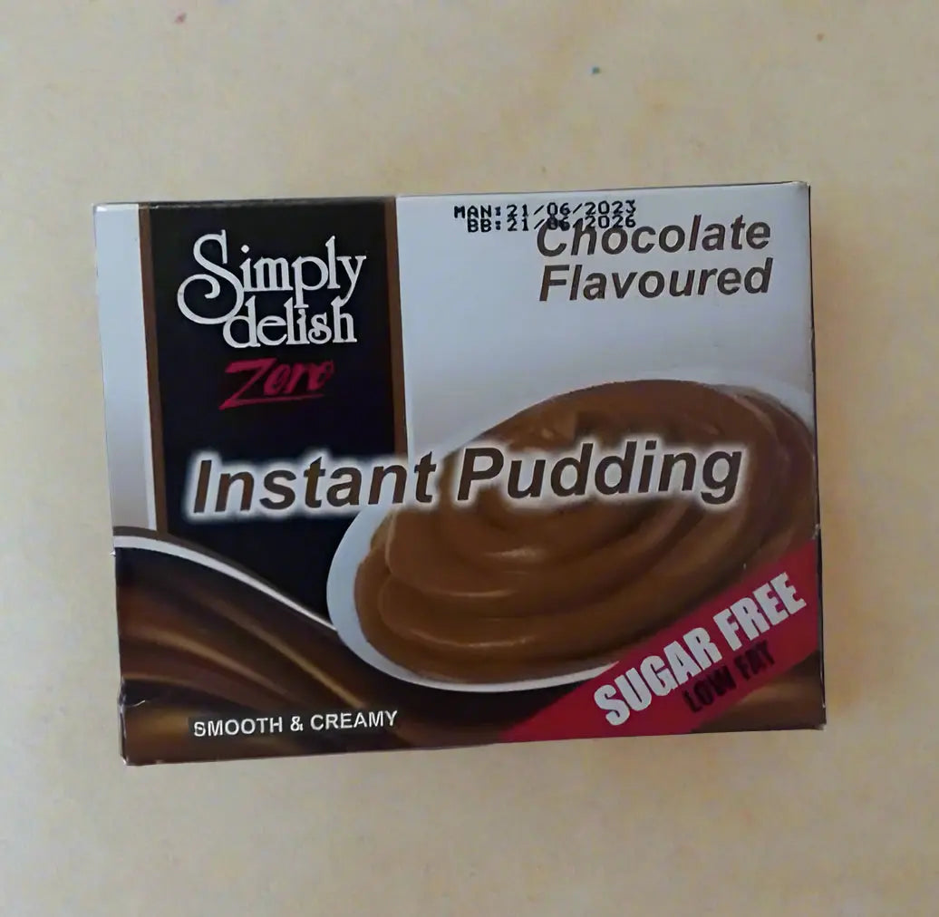 Simply Delish Zero Instant Pudding Chocolate Flavoured 36g - — Murukali.com
