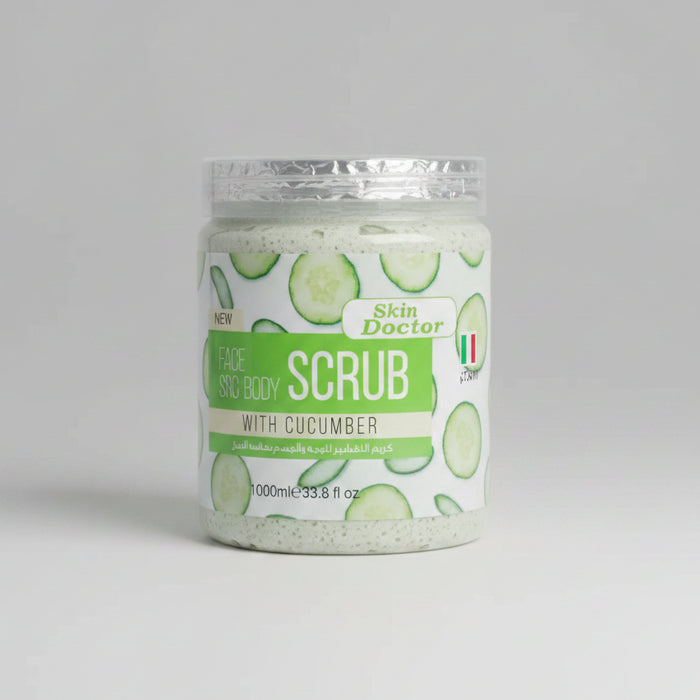 Skin Doctor Face And Body Scrub With Cucumber 1000 ML Murukali.com