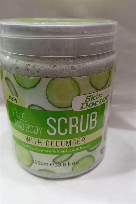 Skin Doctor Face And Body Scrub With Cucumber 1000 ML Murukali.com