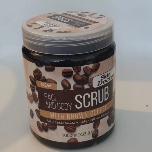 Skin Doctor Face & Body Scrub With Brown Coffee 1000ml Murukali.com