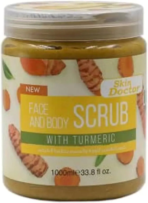 Skin Doctor Face & Body Scrub With Turmeric 1000ml Murukali.com