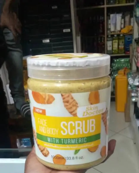 Skin Doctor Face & Body Scrub With Turmeric 1000ml Murukali.com