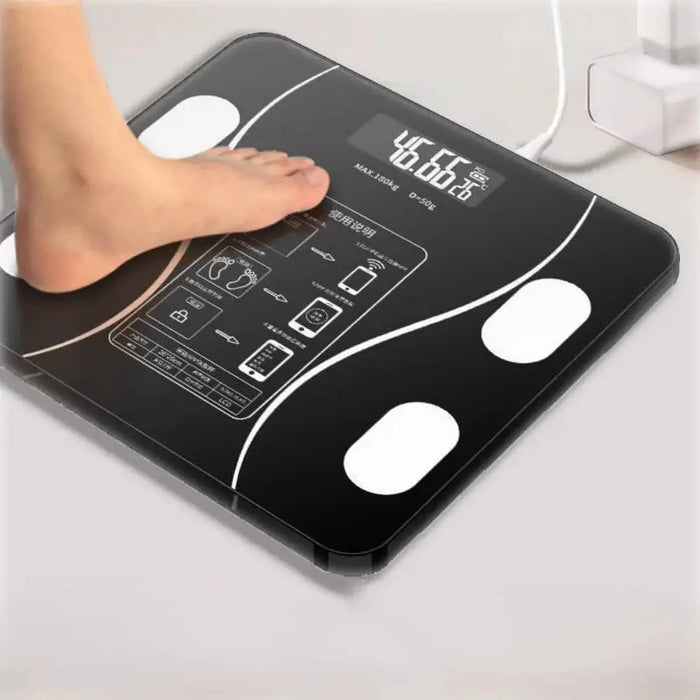 Smart Body Fat Scale – Bluetooth Digital Scale with Body Composition Analyzer Murukali.com