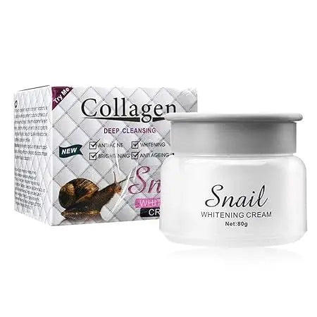 Snail Collagen Deep Cleansing Whitening Cream 80g murukali.com