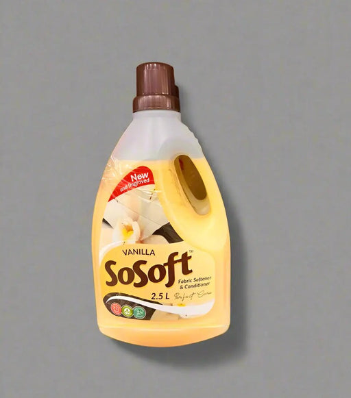 SoSoft Fabric Softener & Conditioner Vanilla 2.5L Murukali.com