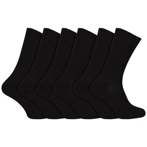 Socks Pure Cotton Men Free Size 6pairs Veda Supply