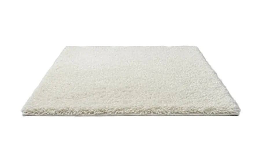 Soft White Shaggy Rug – Cozy & Fluffy Floor Mat Murukali.com
