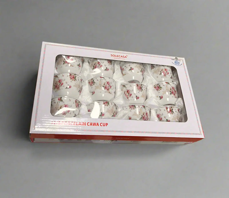 Solecasa Porcelain Cawa Cup 12pcs Murukali.com