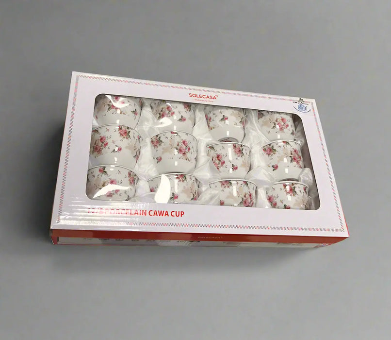 Solecasa Porcelain Cawa Cup 12pcs Murukali.com