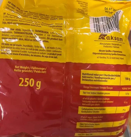 Soleo Sticks with Salt 250g Murukali.com