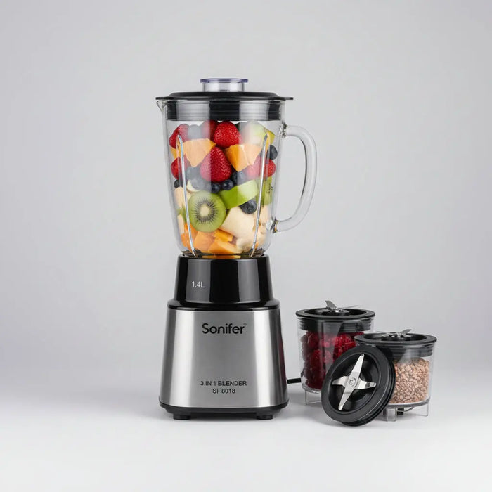 Sonifer 3-in-1 Blender SF-8016 – 400W, 1.6L