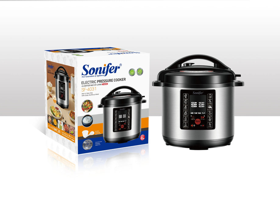Sonifer Electric Pressure Cooker SF-4031 - 6L 1000W Murukali.com