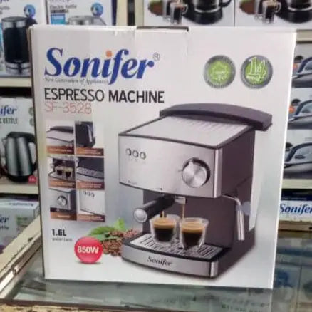 Sonifer Espresso Machine SF-3528 - 1.6L 850W Murukali.com