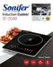 Sonifer SF-3048 manufacturer 1400W timer temperature control heating glass plate single touch sensor induction cooker electric murukali.com