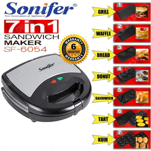 Sonifer Sandwich Maker 7in1 murukali.com