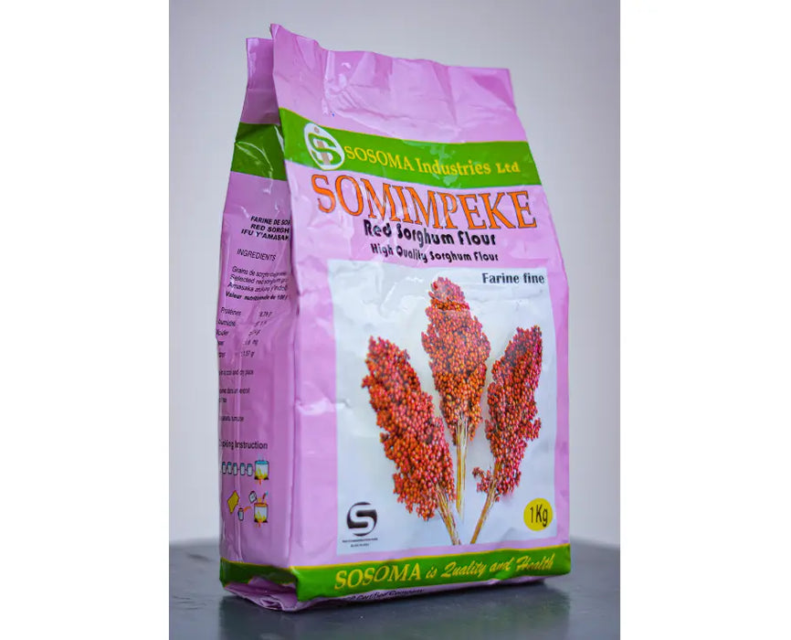 Sosoma Red Sorghum Flour 1kg (Somimpeke) murukali.com