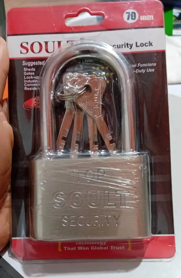 Soult 70mm Top Security Lock Murukali.com